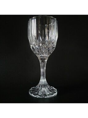Vintage Cristal d'Arques Durand Bretagne Crystal Wine Glass Vtg Stemware
